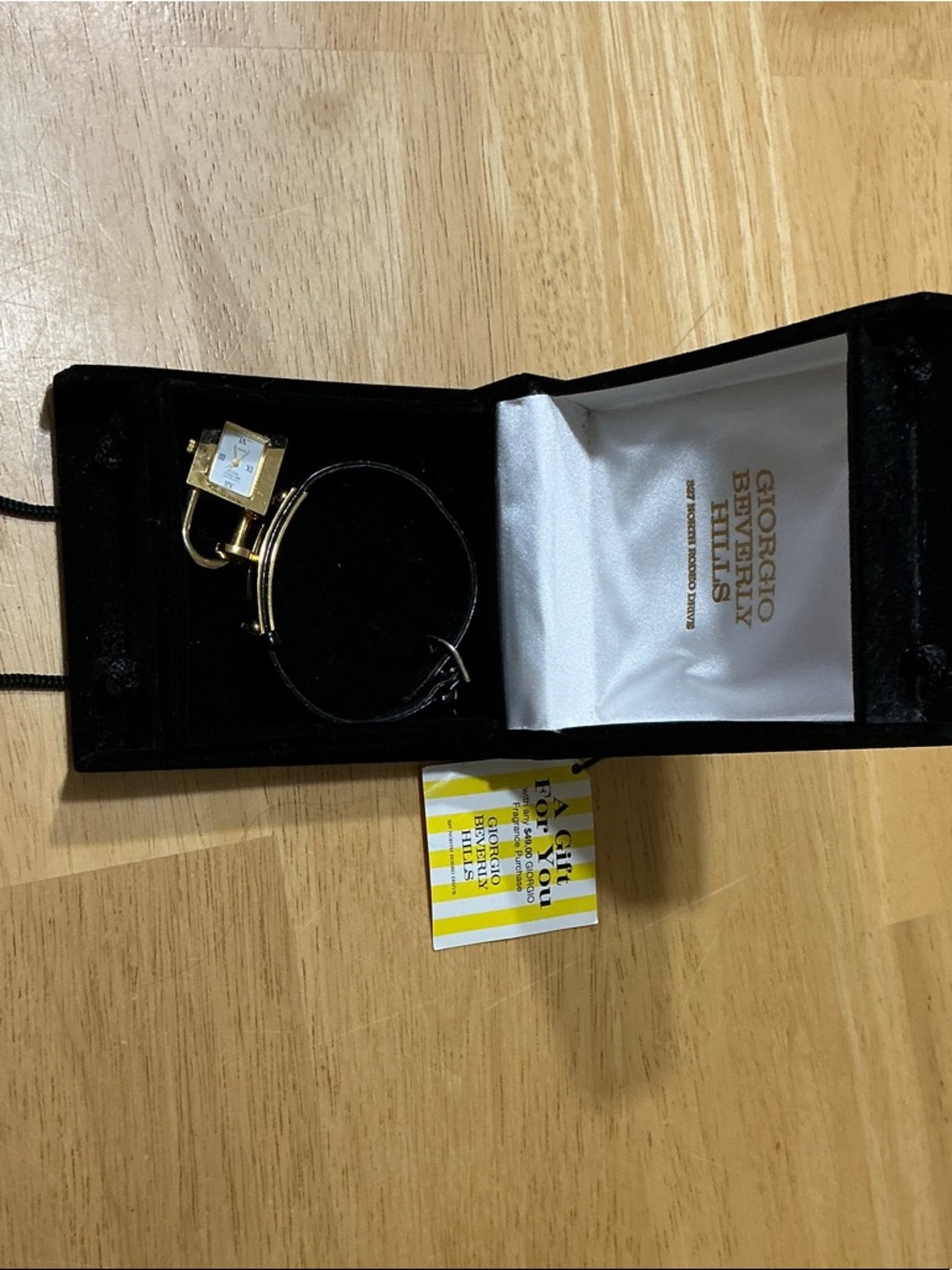 Giorgio Beverly Hills Gold-Tone Women's Bracelet Watch - Gold toned NWT